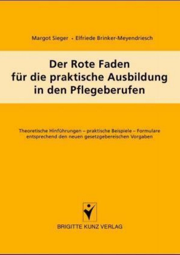 Abbildung von Der Rote Faden für die praktische Ausbildung in den Pflegeberufen