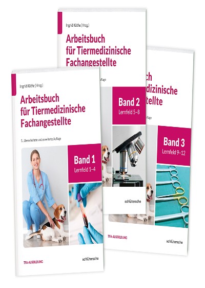 Abbildung von Arbeitsbücher für Tiermedizinische Fachangestellte SET