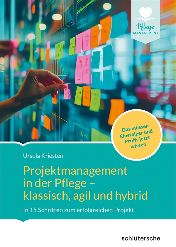 Abbildung von Projektmanagement in der Altenpflege- klassisch, agil und hybrid